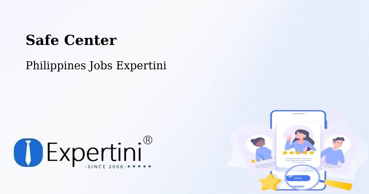 Safety Center – Lambakin - Philippines Jobs Expertini